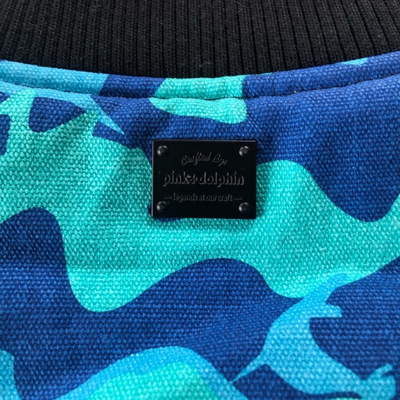 Rare Pink Dolphin Camo Bomber jacket - Picture 3 of 4